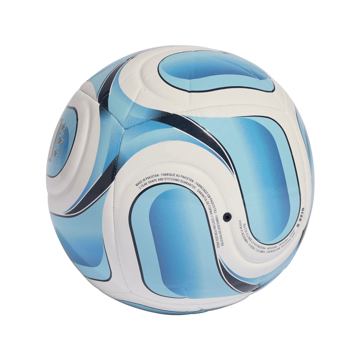 adidas Trionda Argentina Home Club Soccer Ball - White