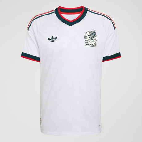 adidas Mexico Away Authentic Men's Soccer Jersey 2026 - White