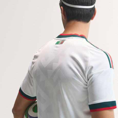 adidas Mexico Away Authentic Men's Soccer Jersey 2026 - White