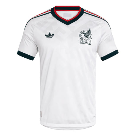 adidas Mexico Away Authentic Men's Soccer Jersey 2026 - White