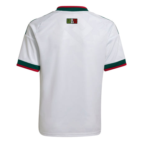 adidas Mexico Away Youth Soccer Jersey 2026 - White