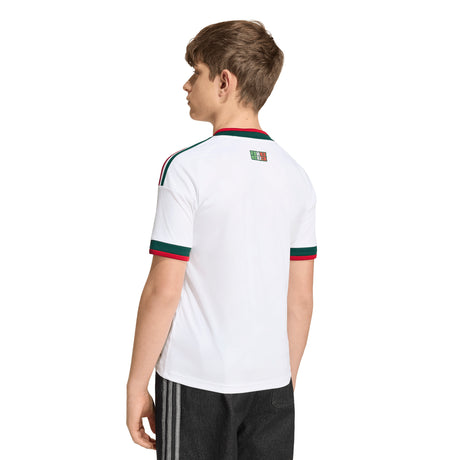 adidas Mexico Away Youth Soccer Jersey 2026 - White