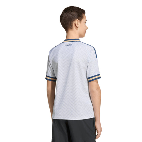 adidas Italy Away Youth Soccer Jersey 2026 - Blue