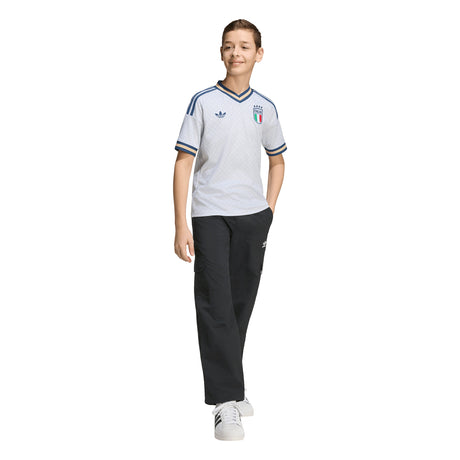 adidas Italy Away Youth Soccer Jersey 2026 - Blue