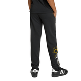 adidas Real Madrid Avengers Youth Soccer Tracksuit Bottoms - Black