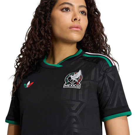 adidas Mexico Third Women's Soccer Jersey 26 - Black