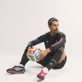 adidas Mexico Third Authentic Long Sleeve Men's Soccer Jersey 26 - Black