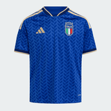 adidas Italy Home Youth Soccer Jersey 26 - Blue
