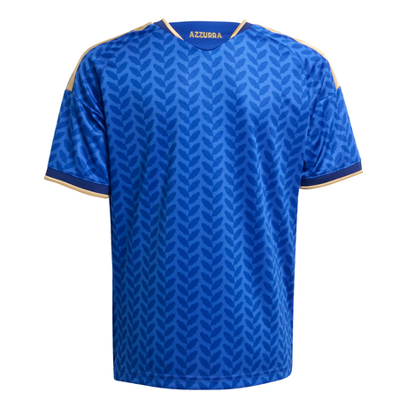 adidas Italy Home Youth Soccer Jersey 26 - Blue