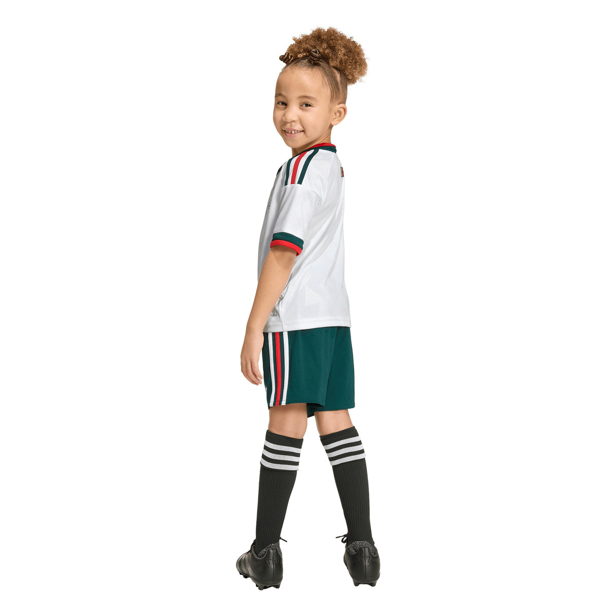 Miniconjunto de Fútbol Adidas México Visitante 2026 - Blanco