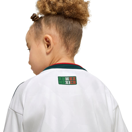 adidas Mexico Away Soccer Mini Set 2026 - White