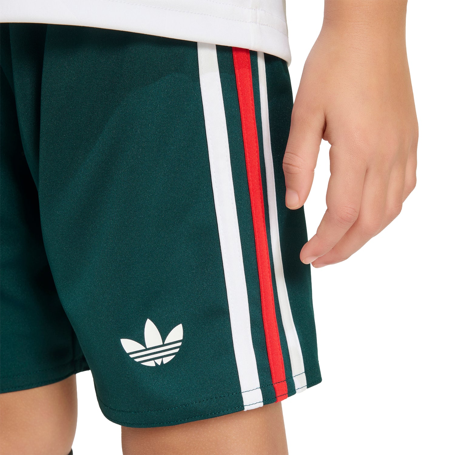 Miniconjunto de Fútbol Adidas México Visitante 2026 - Blanco