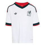 Miniconjunto de Fútbol Adidas México Visitante 2026 - Blanco