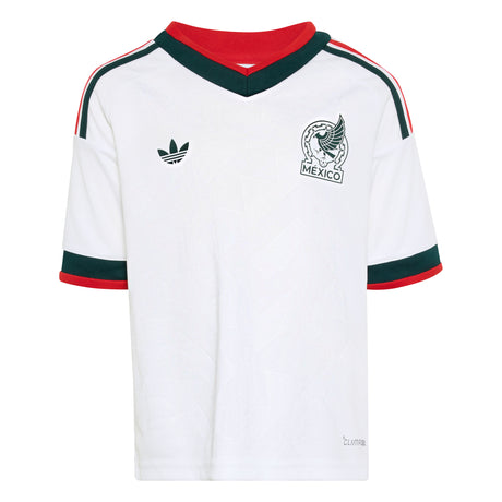 adidas Mexico Away Soccer Mini Set 2026 - White