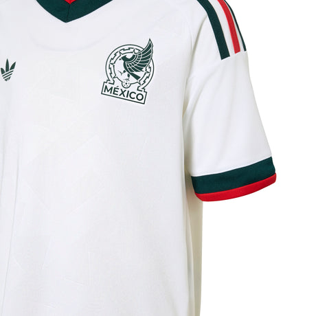 adidas Mexico Away Soccer Mini Set 2026 - White