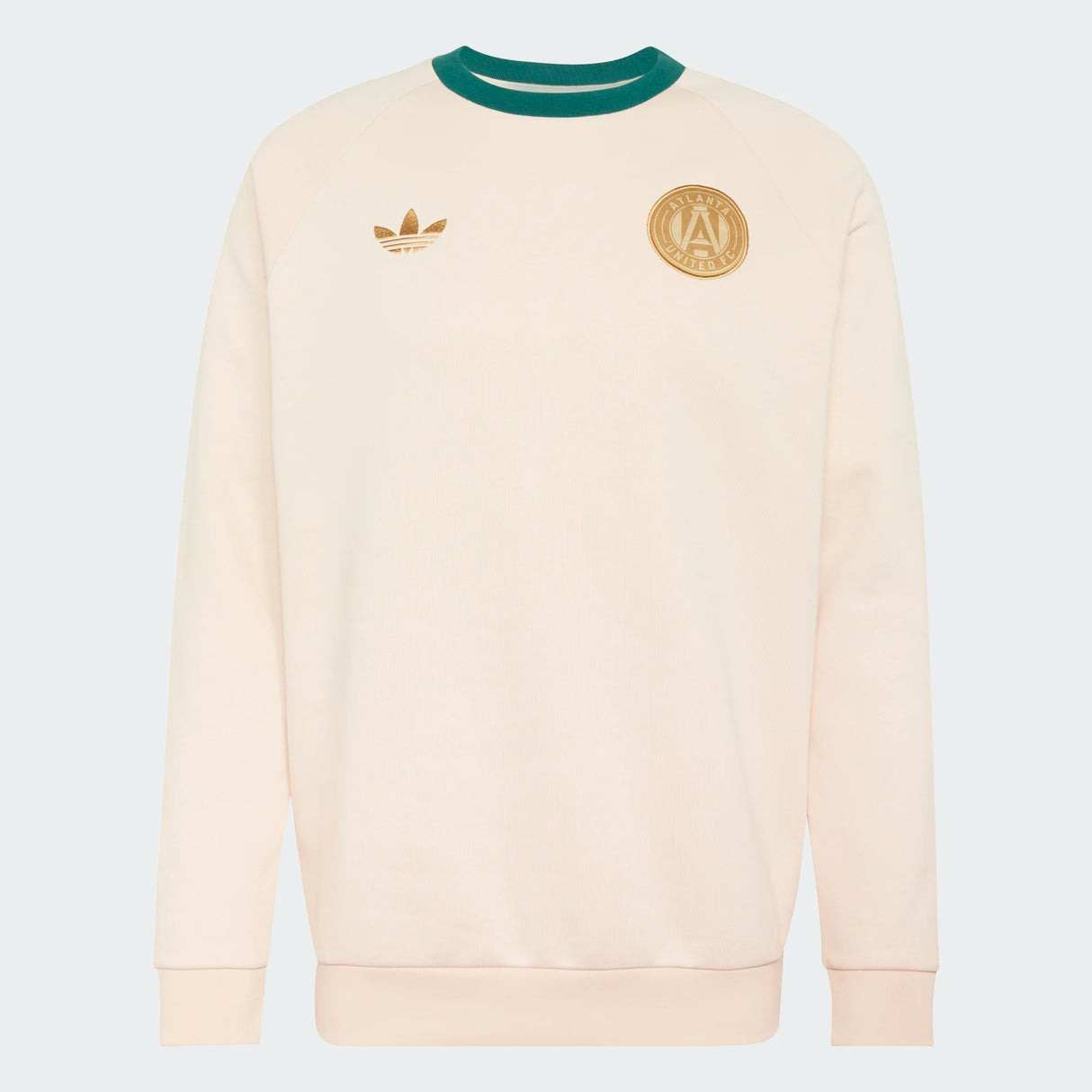 adidas Atlanta United Originals Crew Neck Men's Soccer Sweatshirt- Beige