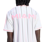 adidas Inter Miami CF Men's Baseball Jersey 2026- White/Pink