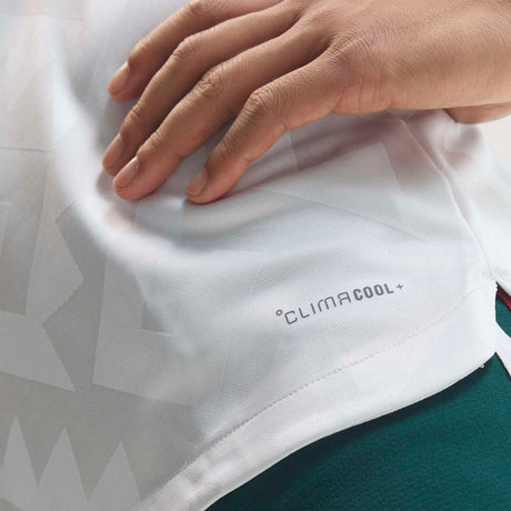 adidas Mexico Away Authentic Long Sleeve Men's Soccer Jersey 2026 - White