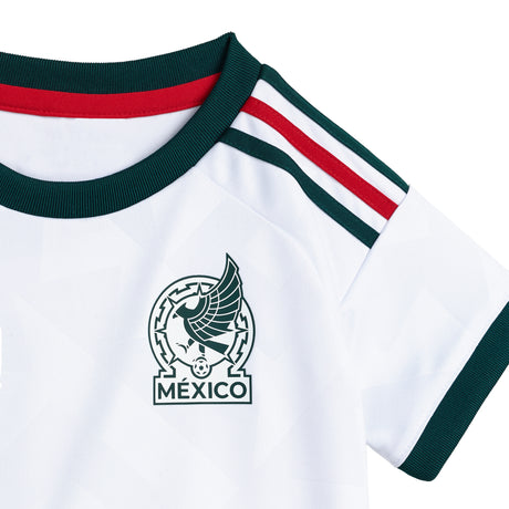 adidas Mexico Away Soccer Baby Kit 2026 - White
