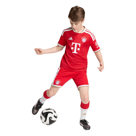 Camiseta de fútbol de local adidas FC Bayern Munich juvenil 26/27 - Roja