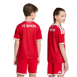 Camiseta de fútbol de local adidas FC Bayern Munich juvenil 26/27 - Roja