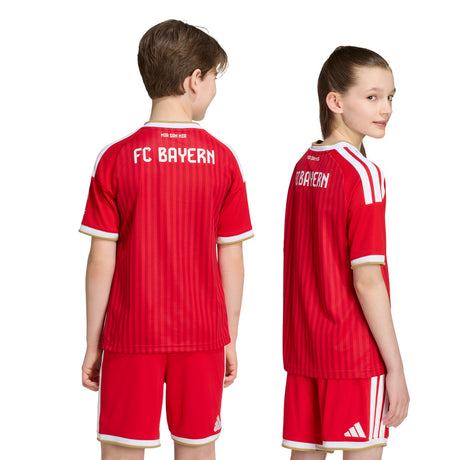 Camiseta de fútbol de local adidas FC Bayern Munich juvenil 26/27 - Roja