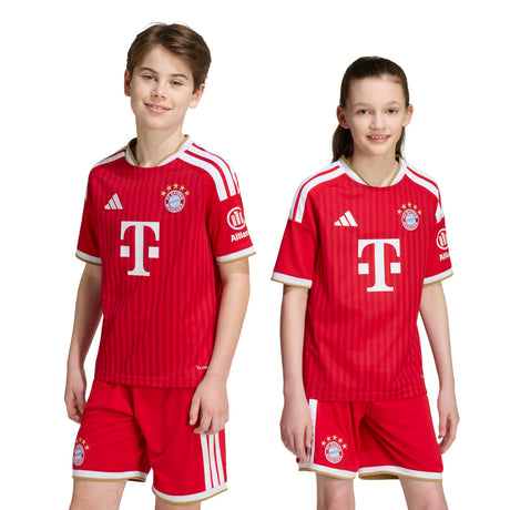 Camiseta de fútbol de local adidas FC Bayern Munich juvenil 26/27 - Roja