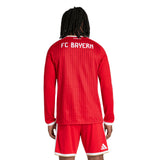 Camiseta de fútbol de manga larga adidas FC Bayern Munich Home para hombre 26/27 - Blanco