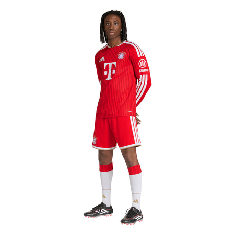 Camiseta de fútbol de manga larga adidas FC Bayern Munich Home para hombre 26/27 - Blanco