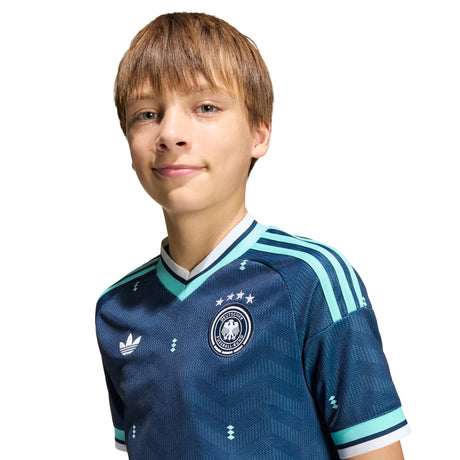 adidas Germany Away Youth Soccer Jersey 2026 - Navy