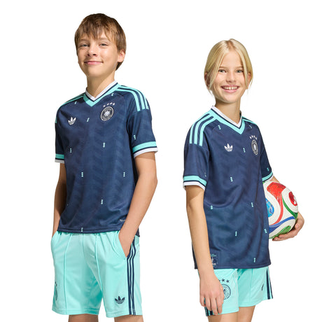 adidas Germany Away Youth Soccer Jersey 2026 - Navy