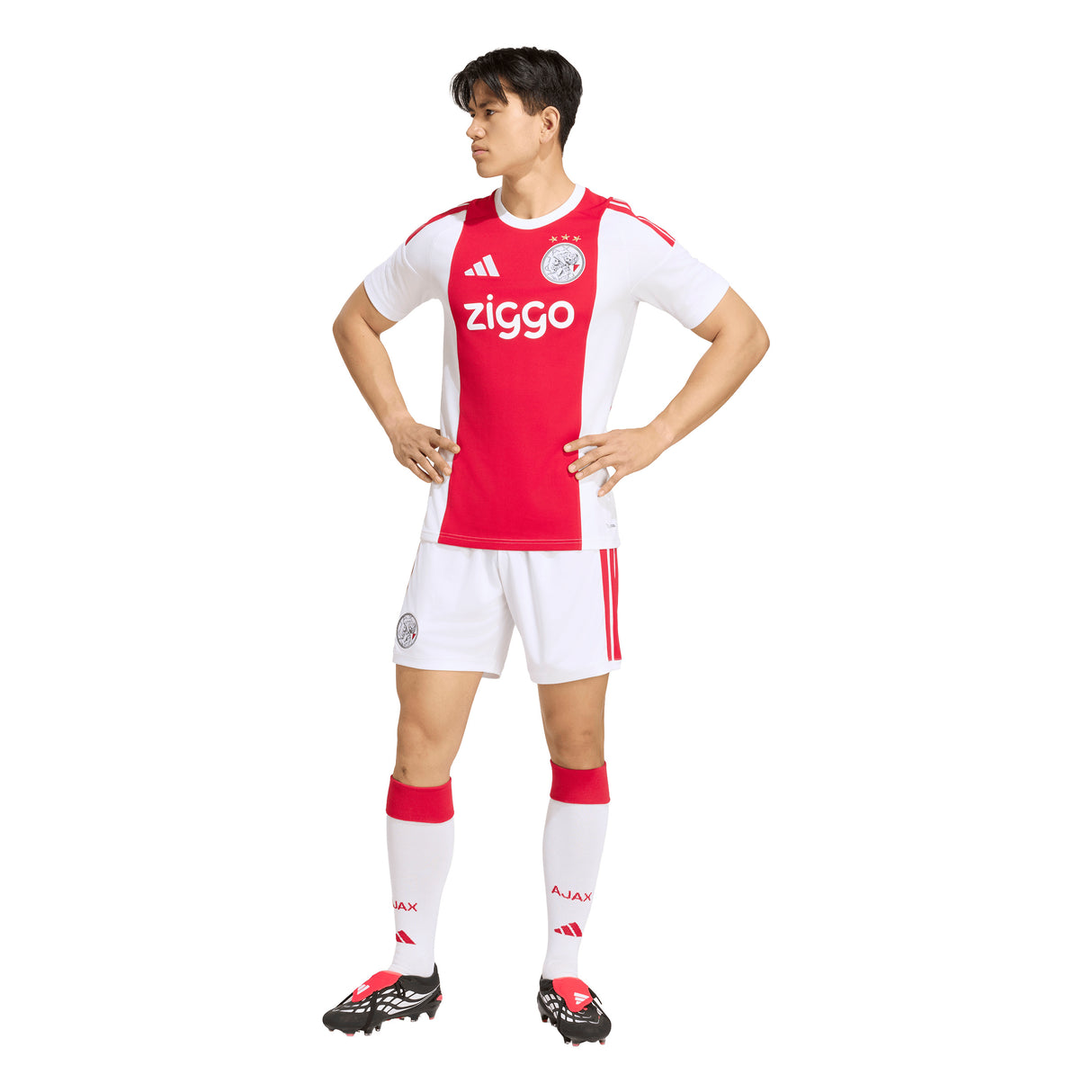 adidas Ajax Amsterdam Home Men's Soccer Jersey 26/27 - White