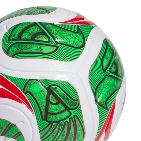 adidas World Cup League Mexico Soccer Ball - White/Red/Green