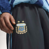 adidas Argentina Men's Soccer Track Pants 2006 - Black/Blue/White