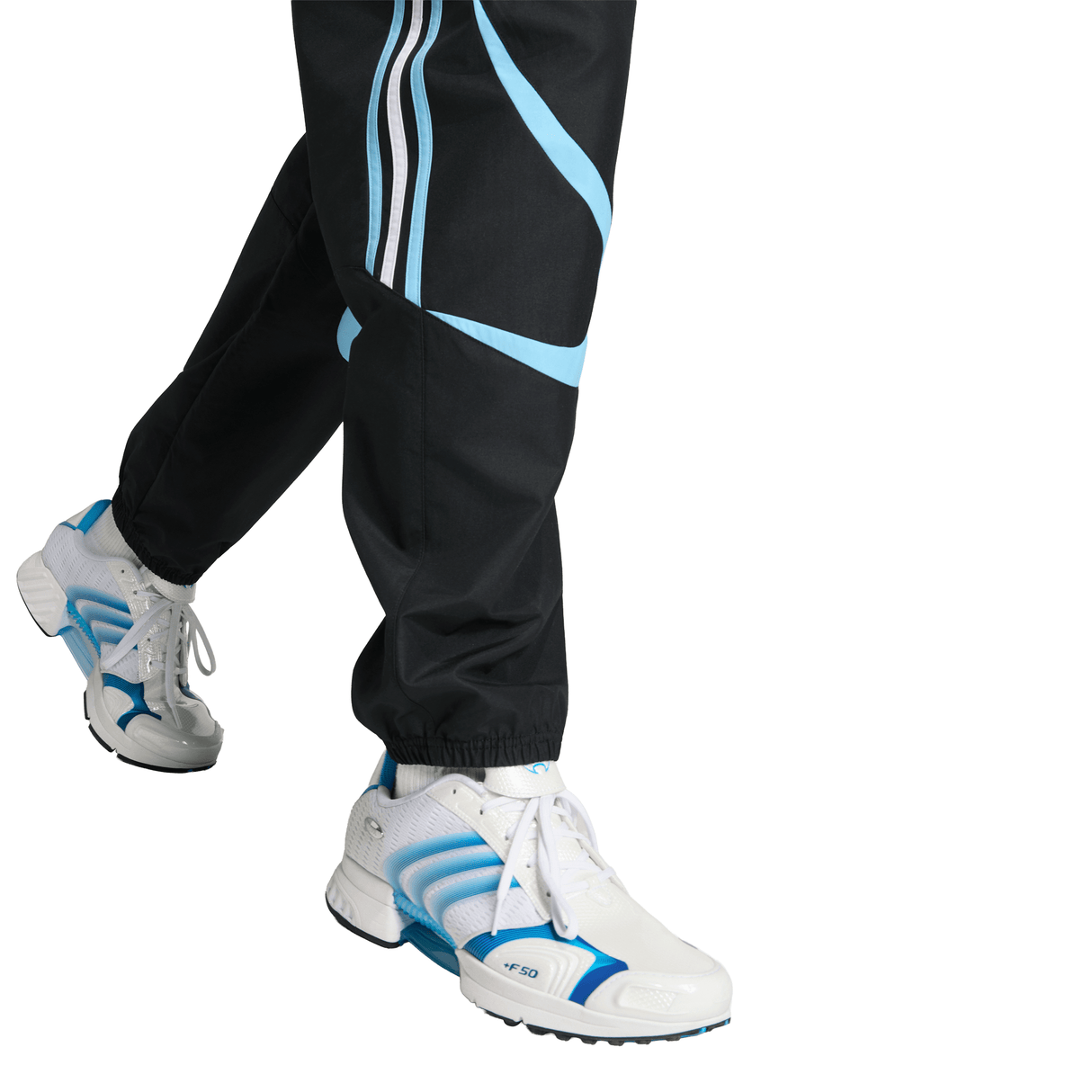 adidas Argentina Men's Soccer Track Pants 2006 - Black/Blue/White