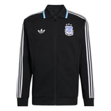 Chaqueta de fútbol adidas Argentina Away Anthem para hombre - Negro