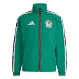 Chaqueta de Fútbol adidas México Home Anthem para Hombre - Verde/Blanco