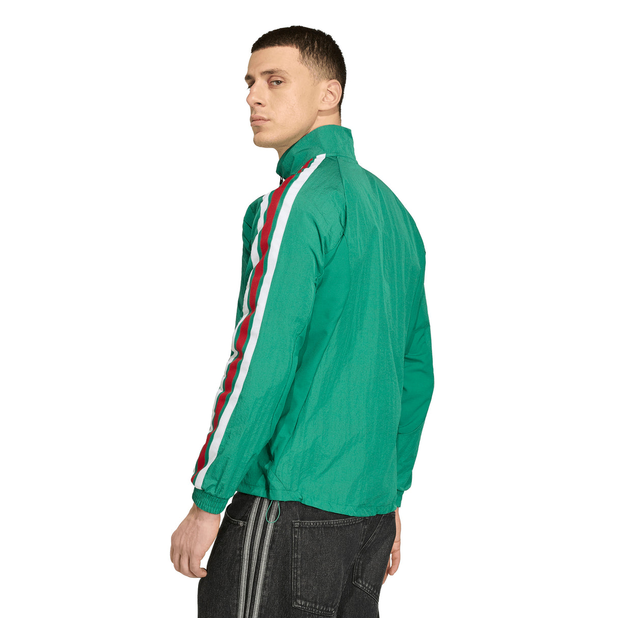 Chaqueta de Fútbol adidas México Home Anthem para Hombre - Verde/Blanco