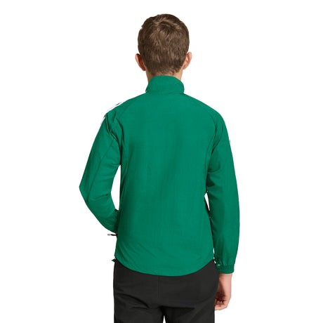 adidas Mexico Home Anthem Youth Soccer Jacket - Green/White