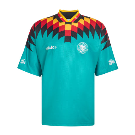 adidas Germany Away 1994 Men's Soccer Jersey - Green/Black/Red