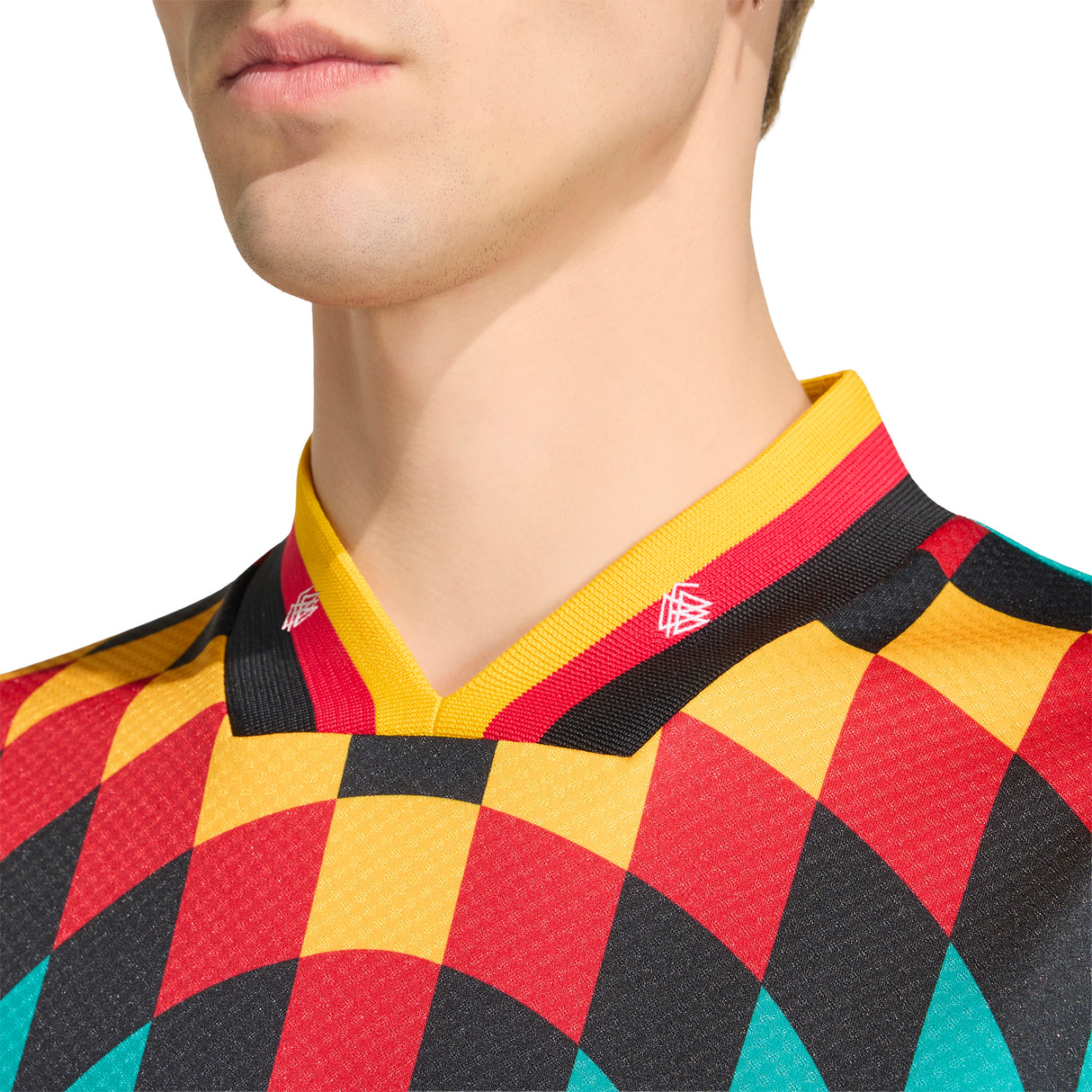 Camiseta de fútbol para hombre adidas Alemania Visitante 1994 - Verde/Negro/Rojo