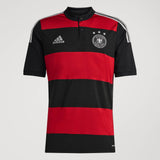 Camiseta de fútbol para hombre adidas Alemania Visitante 2014 - Negro/Rojo/Blanco