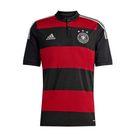 adidas Germany Away 2014 Men's Soccer Jersey - Black/Red/White