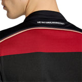 Camiseta de fútbol para hombre adidas Alemania Visitante 2014 - Negro/Rojo/Blanco