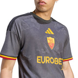 adidas AS Roma Third Men's Soccer Jersey 26/27 - Grey