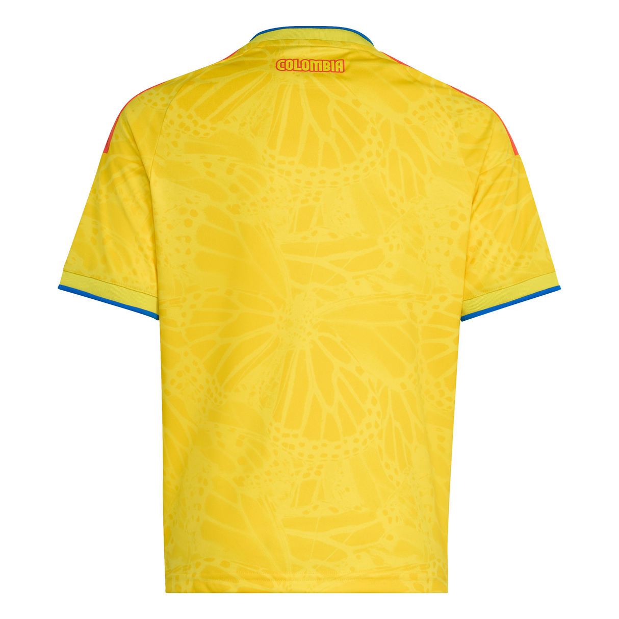 adidas Colombia Home Youth Soccer Jersey 26 - Yellow