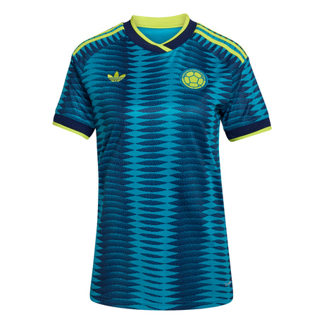 adidas Colombia Away Women's Soccer Jersey 2026 - Mistery Petrol/ Navy