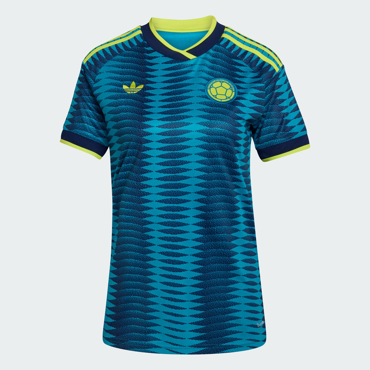 adidas Colombia Camiseta de Fútbol de Visitante para Mujer 2026 - Mistery Petrol/Navy