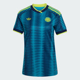 adidas Colombia Camiseta de Fútbol de Visitante para Mujer 2026 - Mistery Petrol/Navy