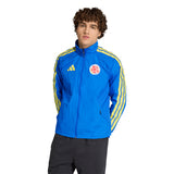 adidas Colombia Home Anthem Men's Soccer Jacket - Blue